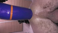 unfathomable anal butt Wrecking With enormous vibrator