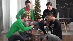 Condom hard nailining with gay