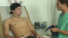 darksome dick homosexual Medical Exam Nurse AJ Had Told Me