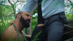 Bareback breeding happens on public land