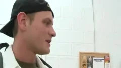 Naughty cowboy wants handjob