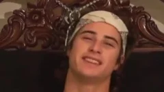 College twink gets his apertures Ruined