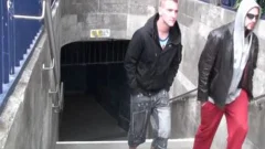 This Gangster can't Resist The Urge To Play