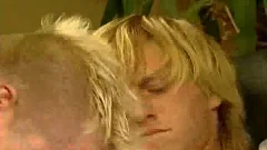 Bareback ramming hard accompanied by blond haired