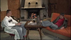 Whisky, Wood Table: Sprouse Gets F**ked Hard
