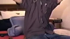 straight Skater lad Toby Jacks Off