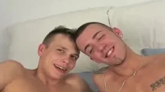 Wanking on live cam alongside hawt twink boy