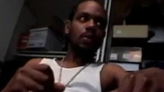 2 homies wank watching a flick
