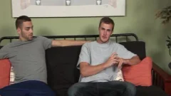 Newcomer Chris Stevens fucks Tommy Defendi