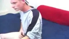 wicked Skinny man Masturbates His large 10-Pounder