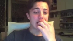 French nasty lad Cums On web camera, sexy Bubble arse, taut aperture