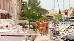 Two Steamy lovely men On a Motthellos chabrpoundin\\' Boat!
