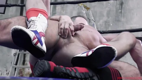 Exotic Porn Scene homosexual Wrestling awesome , Check It