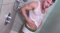 Buff twink Bruno Shows Off