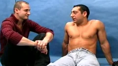 Hairy gay hard blowjob cum video