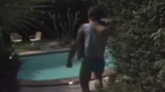 lascivious men Outdoor poke By The Pool