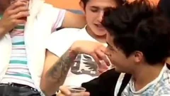 Latino teen orgy