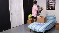 Pride Studios: Older Man Stuffs Younger Twink in College