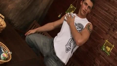 Lukas Pribyl Tugging cock