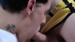 lascivious Skateboarders Blowjobs 69 And raw pound jack off And Cumfacials