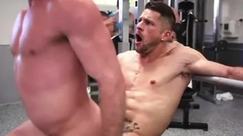 homosexual Sex In A Public Gym