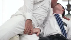 Ginger Bottom Passionately pounded unprotected By older Priest