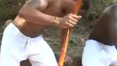 powerful dudes acquire banged outside
