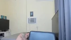 Two Tattooed men Touching Each Other's bushy butthole