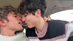 Valentin cleans out the cock completely