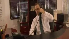 Flaming sucking & rimming In The Office