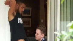 gigantic penis homosexual Interracial With Eating sperm