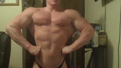 Muscle fellow Showing Off In underclothing