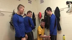 Ute twink gets Three dongs For The Price Of One Not To Mention Oodles Of Pent Up cum
