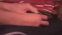 White lad gets dark ramrod
