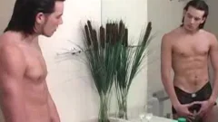 wild guy Jerking