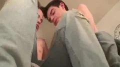 twinks Flipflop On Sofa