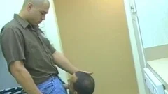 concupiscent dudes lick And Fondle One one greater amount In The Kitchen