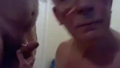 daddy man suck And Play On web camera