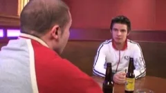 Interview at a bar turns into nakedback sex