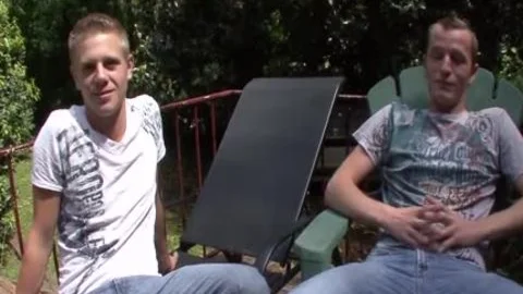 Getting His Boyfriend Shared With plenty of wild boyz - Bukkake boyz
