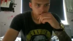 Bad teen Rocker Fingers His ass And masturbates his dick