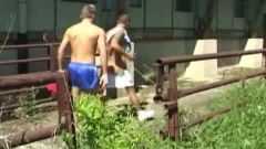 bare outdoors