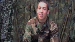 lustful Soldier jerking off