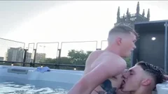 Pervert pair. lusty gay Sex