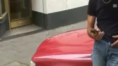 Smoking plow Over The Bonnet
