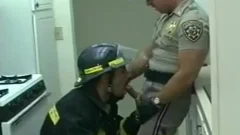 dirty Hard Bodied Muscled homosexual Bears In Uniform pounding Hard