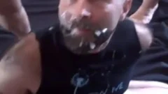 Jizzed cum on face cumpilation
