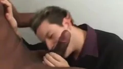 swarthy Thug gets deep throat before Ramming