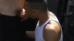 rough  Street Thug sucking Hugh dong