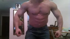 Muscle ramrod Sex Show